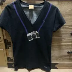 Paul Smith カメラプリント Tシャツ Mサイズのサムネイル