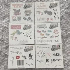 Sexy Zone timelesz グッズ タトゥーシール 6種 セット
