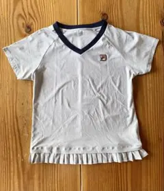 FILA レディーステニスウェア　半袖Tシャツ　グレー