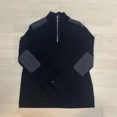 エルボーパッチ ニット