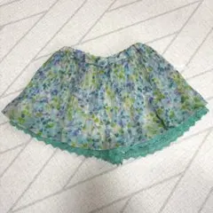 ANNA SUI mini 花柄キュロットスカート90サイズ