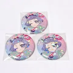 鈴風つむぎ 真実夜チィ 缶バッジ アニメージュ ひみつのアイプリ つむ