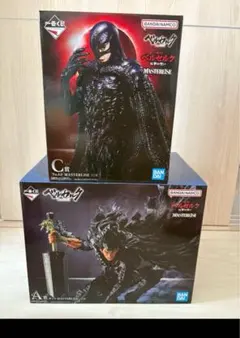 フェムト ガッツ 一番くじ フィギュアセット ガッツや髑髏の騎士、フェムトのフィギュアが当たる