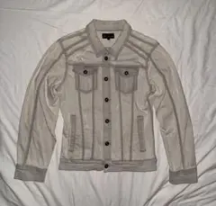 opium swag グレー　デニムジャケット