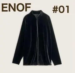 【ENOF】velour jersey china shirt "01"のサムネイル