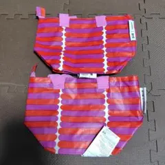 【未使用品】IKEA marimekko コラボ エコバッグ 2個セット