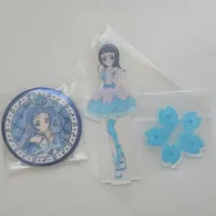 キミとアイドルプリキュア キミプリ 蒼風なな アクリルスタンド 缶バッジ