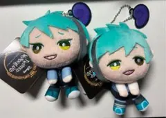 ツイステ　ジェイド フロイド モアプラス キーチェーンマスコット 運動着