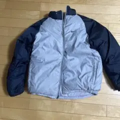 Nike ダウンジャケット グレー/ネイビー
