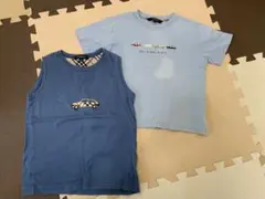 【BURBERRY】バーバリー キッズ Tシャツ ノースリーブ 2枚セット110のサムネイル