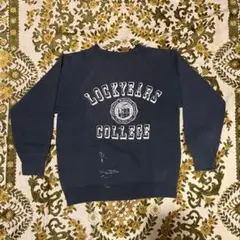 60s ブラック スウェット 鬼フェード サンフェード 0238. 1960's 素晴らしいフェードのスウェット 黒 60s 60年代