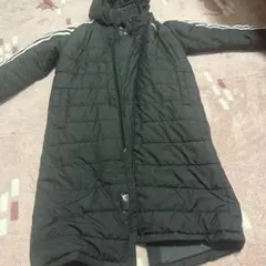 adidas Climastorm ベンチコート ブラック 140裏起毛