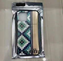 iPhone12ProMax用 ケース バンパー ケース (オルテガ) グリーンのサムネイル