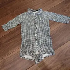 チェック柄ロンパース 80 COMME CA ISM