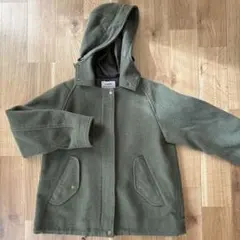 coen オリーブ　ダッフルコート