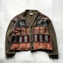 ドリスヴァンノッテン ジャカード ニット ブルゾン ジャケット リブ 