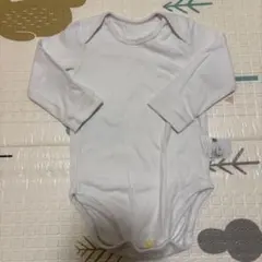 ユニクロ　長袖 ベビー肌着 80 ボディースーツ