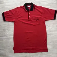 pierre cardin レッド　ポロシャツ　Mのサムネイル