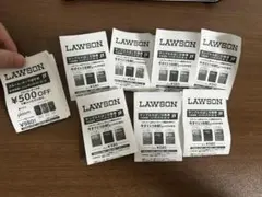 ローソン サンプルたばこ引換券 7枚＋プルームオーラ本体500円値引券6枚