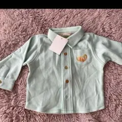 新品⭐︎Co&Lu 長袖 Tシャツ シャツ ネルシャツ 緑 水色