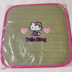 Hello Kitty い草座布団 ピンク