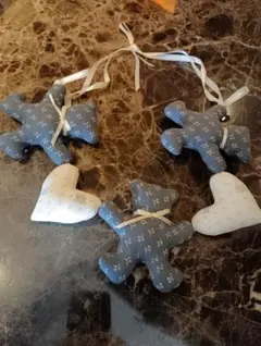 クリスマスオブジェ　クリスマスオーナメント　クマ
