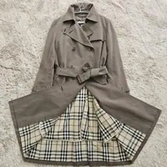 BURBERRY LONDON ライナー付き ベルト ロング トレンチコート