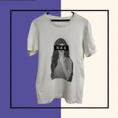 GOD SELECTION XXX フォトプリント Tシャツ ホワイト M