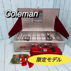 美品★コールマン Coleman★413H★ツーバーナー★ガソリンフィラー付★ 大売出し】コールマンのガソリンツーバーナー413H大特価で販売中