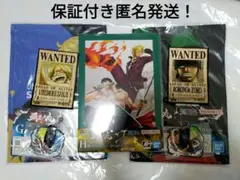 ワンピース 一番くじ 手配書 アートプレート ラバーマスコット ゾロ サンジ