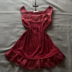 y2k グランジフェアリー　フリルキャミワンピース平成ギャル　地雷系　itimi