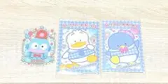Sanrio ハンギョドン　ペックル　タキシードサム　ウエハースカード　シール