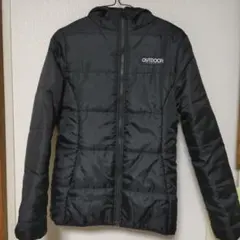 OUTDOOR レディース　中綿ブルゾン フード付き