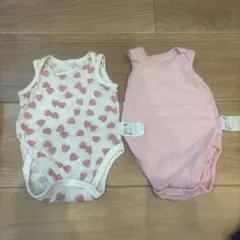 UNIQLO ボディースーツ　70cm 2枚セット