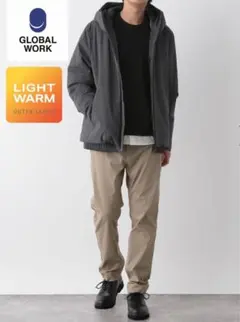GLOBAL WORK ライトウォームスマートブルゾン