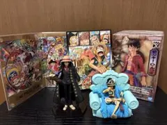 ワンピース ストロングワールドDVD&フィギュア ルフィ 3点セット