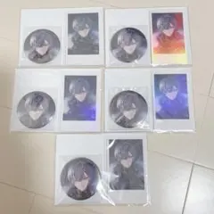 小柳ロウ 誕生日グッズ2024 缶バッジ&チェキ風カード