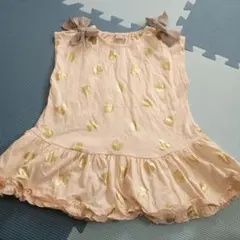 petit main ハート柄トップス 120