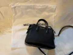 MICHAEL KORS ブラックショルダーバッグ