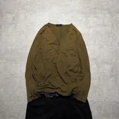 archive henley rib long sleeve tee y2k 5 - メルカリ