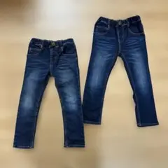 moujonjonパウダーストレッチデニム110