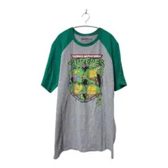【XL】 TURTLES 半袖Tシャツ グラフィックTシャツ グレー メンズ
