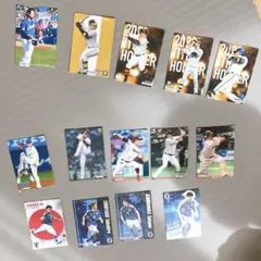 プロ野球 トレーディングカード セット10枚+サッカー4枚　計14枚