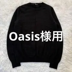 美品✨UNIQLOユニクロ カシミヤクルーネックセーター Lサイズ ブラック