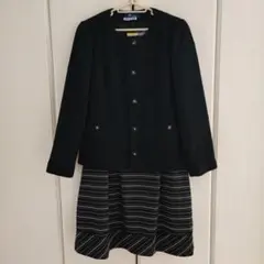 SELF SERVICE　セレモニースーツワンピース　ブラック　sizeＬ