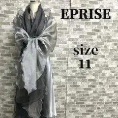 EPRISE パーティードレス サイズ11 光沢　日本製　ショール付き