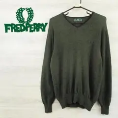 FREDPERRY フレッドペリーイタリア製 ＜ウール ニット＞M1150ｍ