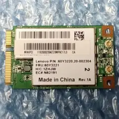 〔Lenovo純正〕無線LANカード N-12075 ②【ジャンク品扱い】