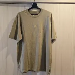 NIKE Tシャツ カーキ 刺繍ロゴ