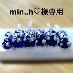 No.319　レジン道　猫　フラワー柄　6匹セット